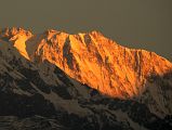 Pokhara Sarangkot Sunrise 14 Annapurna I South Face Close Up 